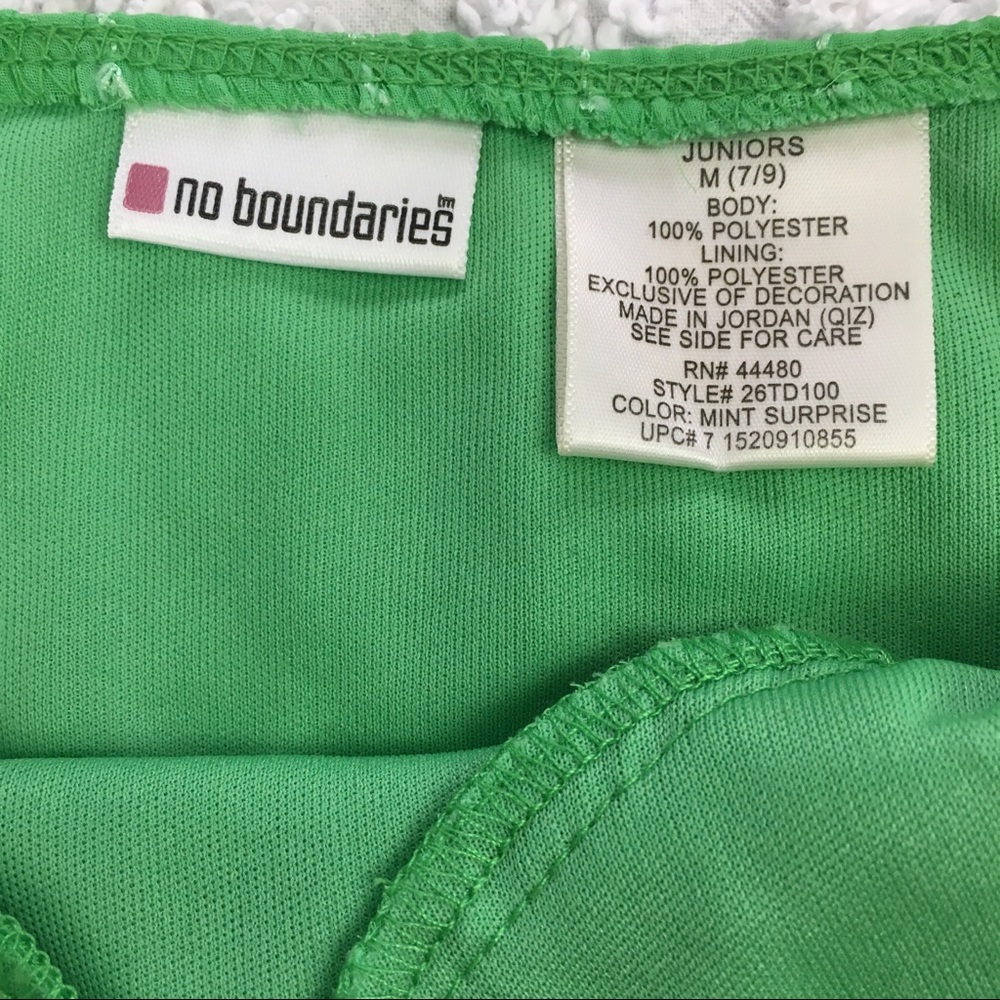 No Boundaries green brown camisole top - Picture 12 of 16
